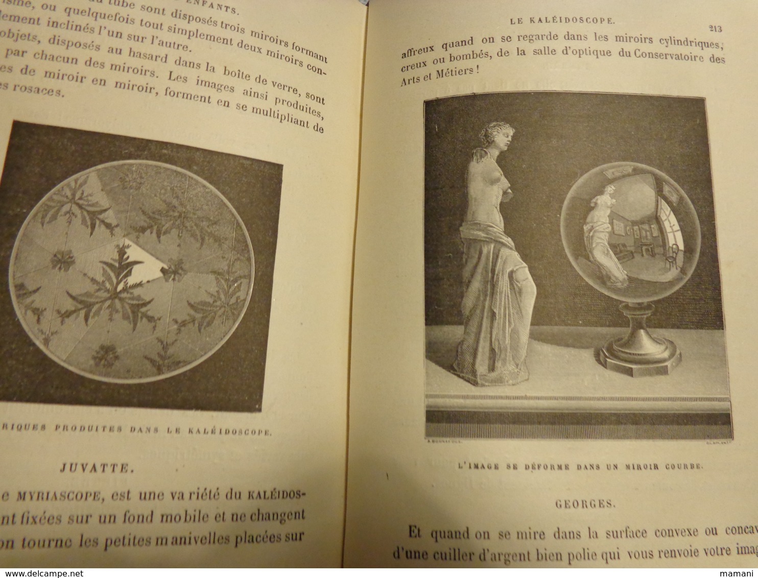 livre recompense -college de cette-les jouets d'enfants par gustave demoulin 3eme edition-1889-polichinelle -poupee etc.