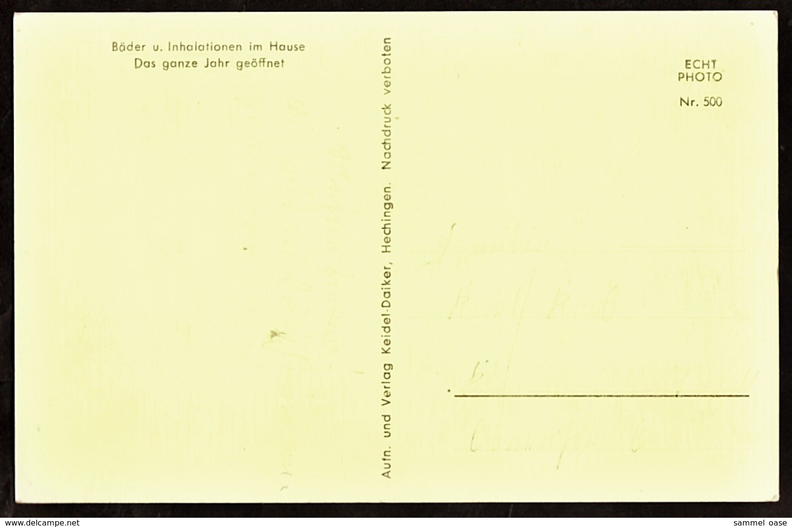 Bad Dürrheim / Schwarzwald  -  Kurheim Und Sanatorium  -  Ansichtskarte Ca.1955  (12946) - Bad Duerrheim