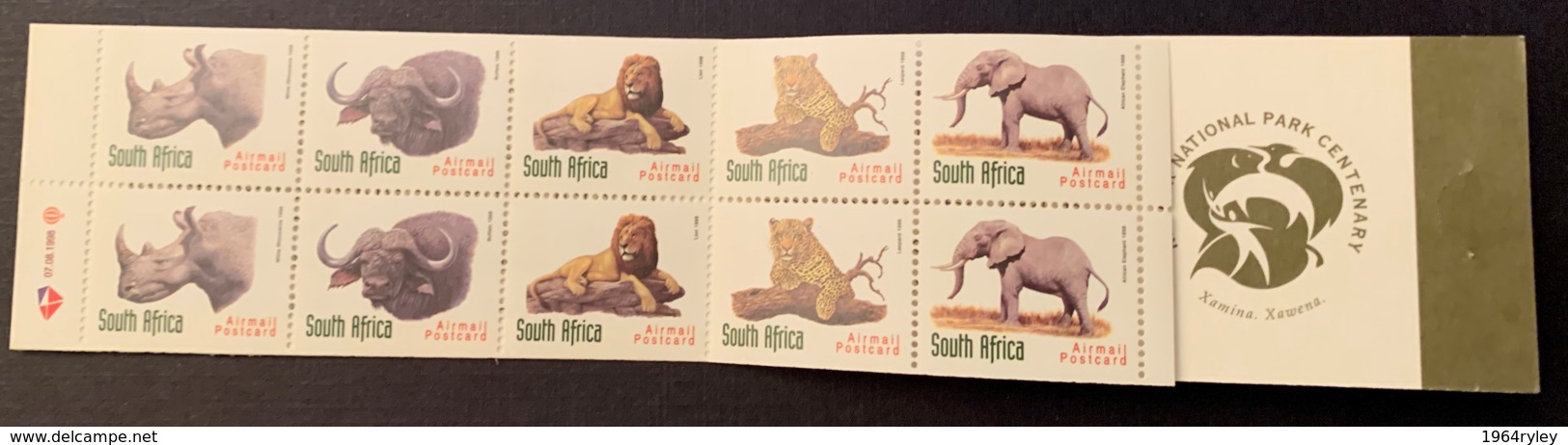 SOUTH AFRICA - MNH** - 1998 - Postzegelboekjes