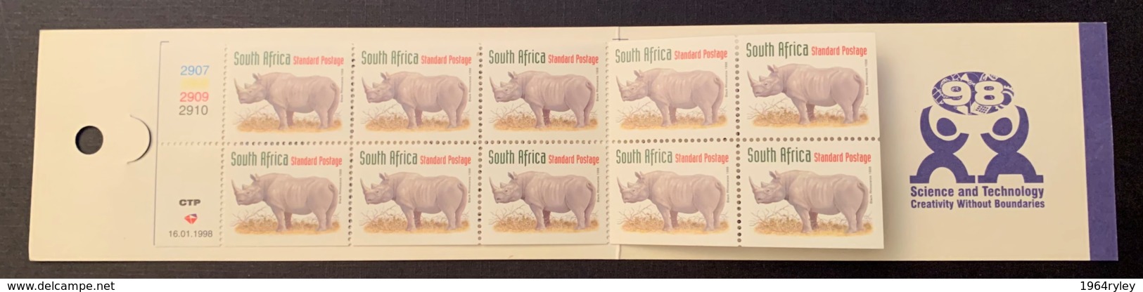 SOUTH AFRICA - MNH** - 1998 - Booklets