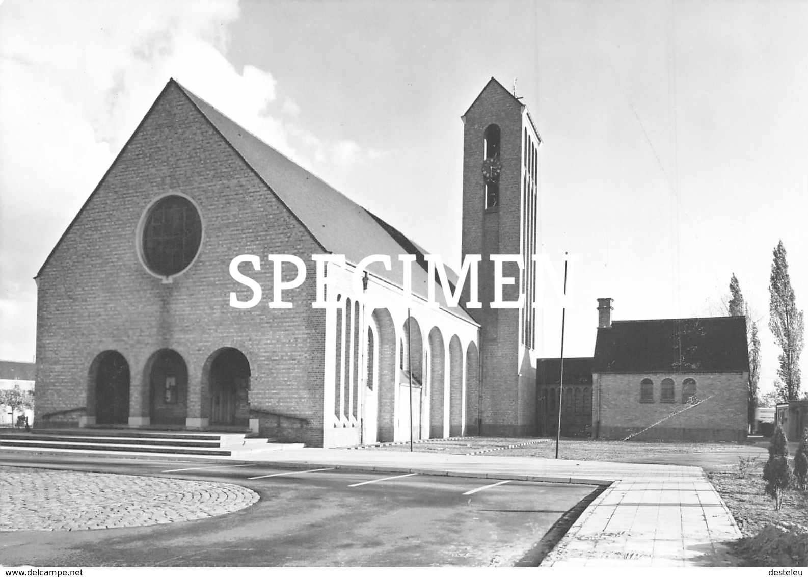 St-Godelieve Kerk - Ruddervoorde (glanzend) - Oostkamp