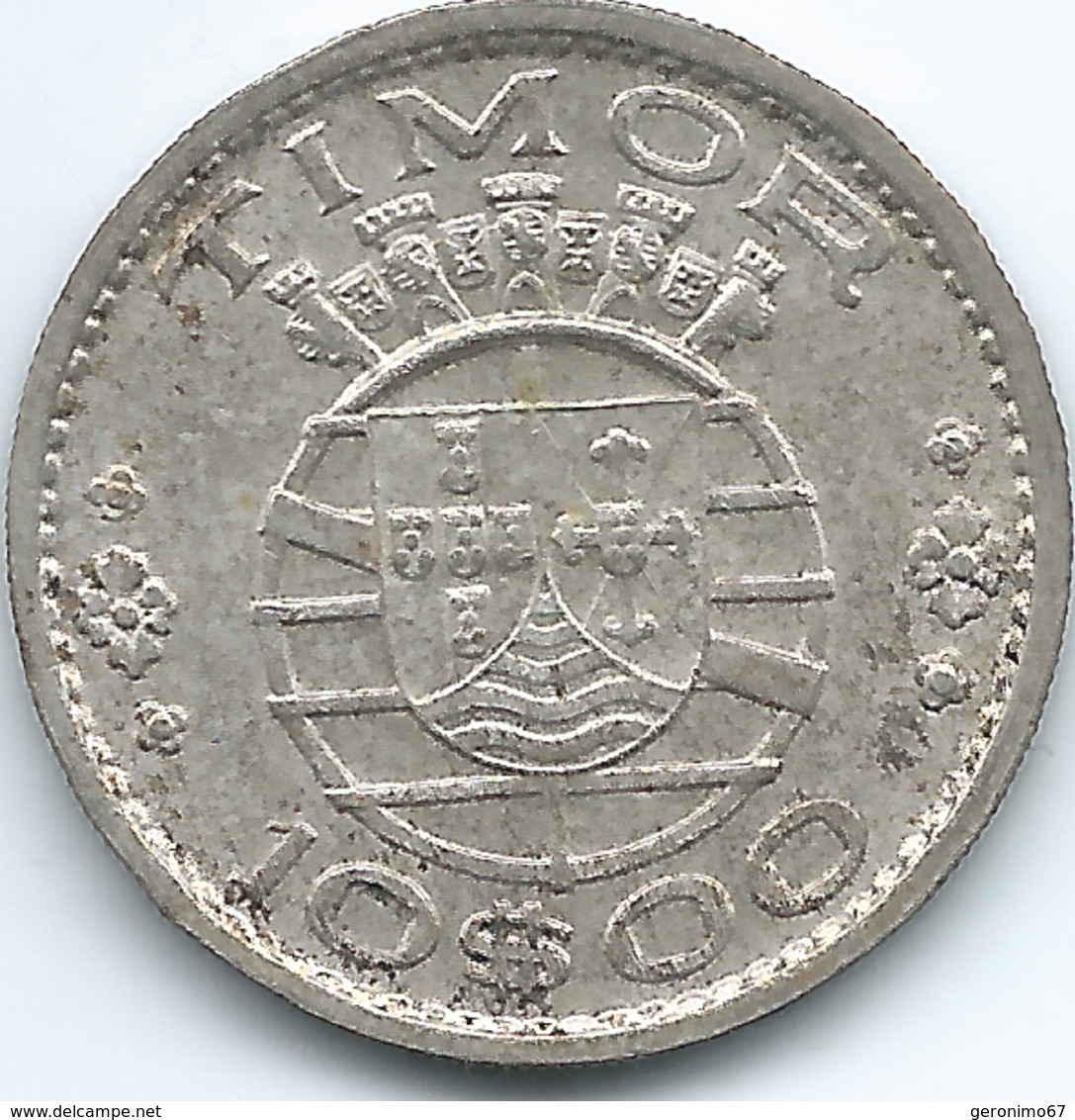 Timor - Portuguese - 1964 - 10 Escudos - KM16 - Timor