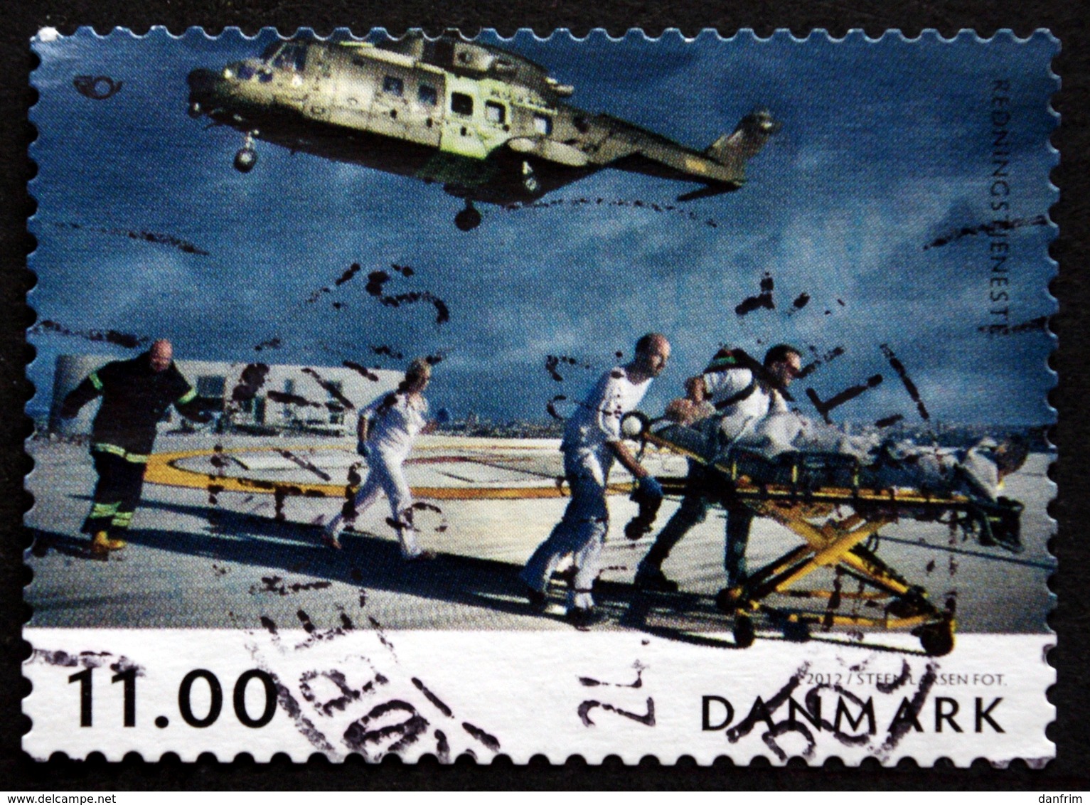 Denmark 2012  Norden   MiNr.1698 ( Lot  L 2347  )Helikoptere - Used Stamps