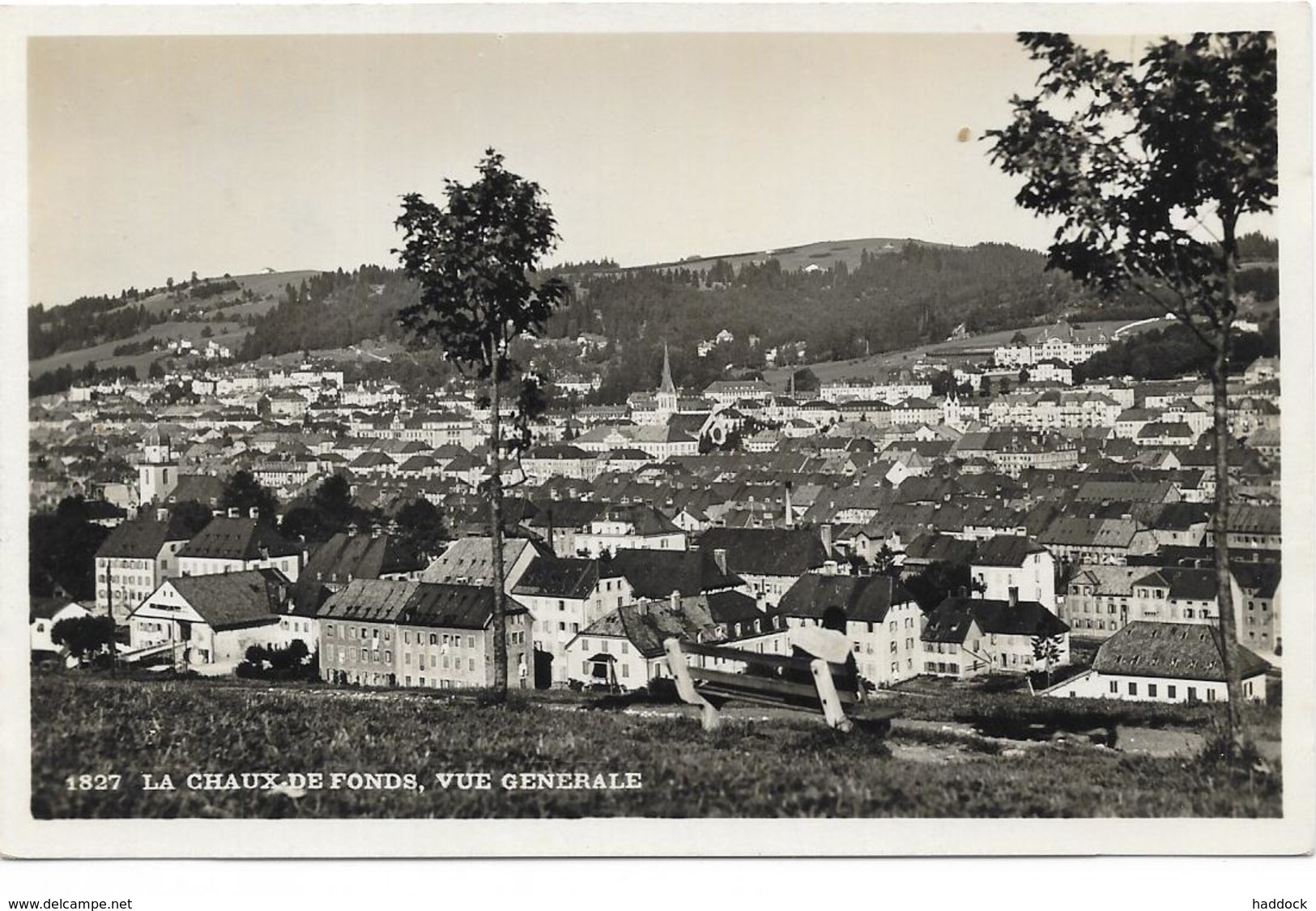 LA CHAUX DE FONDS : VUE GENERALE - La Chaux-de-Fonds