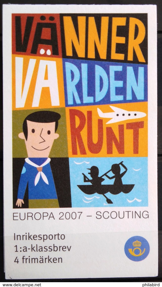 EUROPA        ANNEE 2007        SUEDE         Carnet 2556           NEUF** - 2007