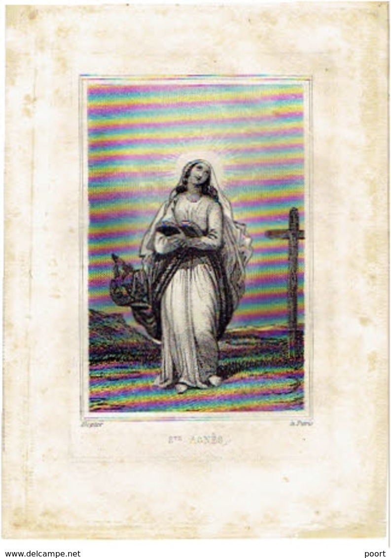 COPENHAGUE - KOPENHAGEN - Françoise Baronne De VRINTS De TREUENFELD, Née Baronne De BARTENSTEIN  - Décédée 1847 - Images Religieuses