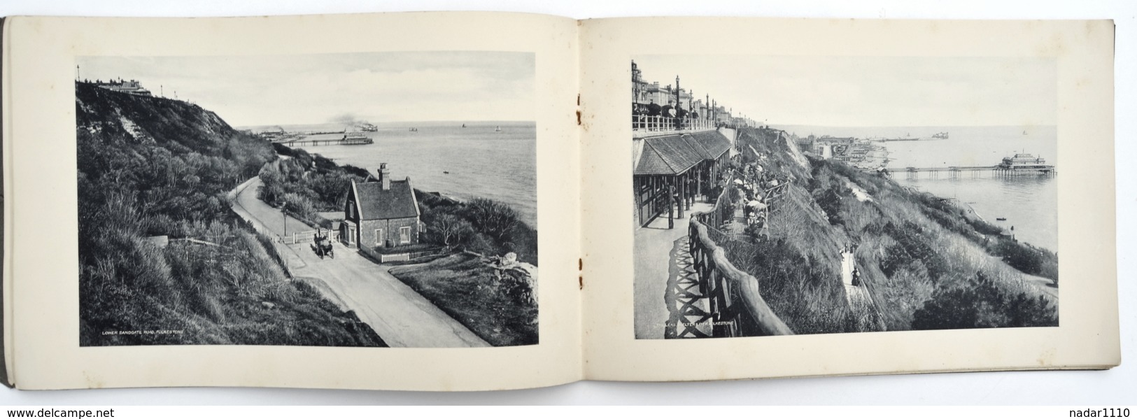 33 views of Dover, Folkestone, Hythe, Sandgate, Canterbury - circa 1895, Wyndham Series