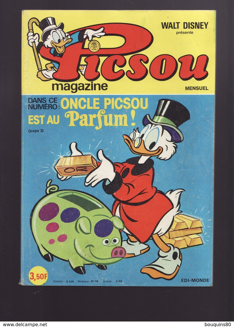 PICSOU MAGAZINE N°48 Année 1976 EDI-MONDE - Picsou Magazine