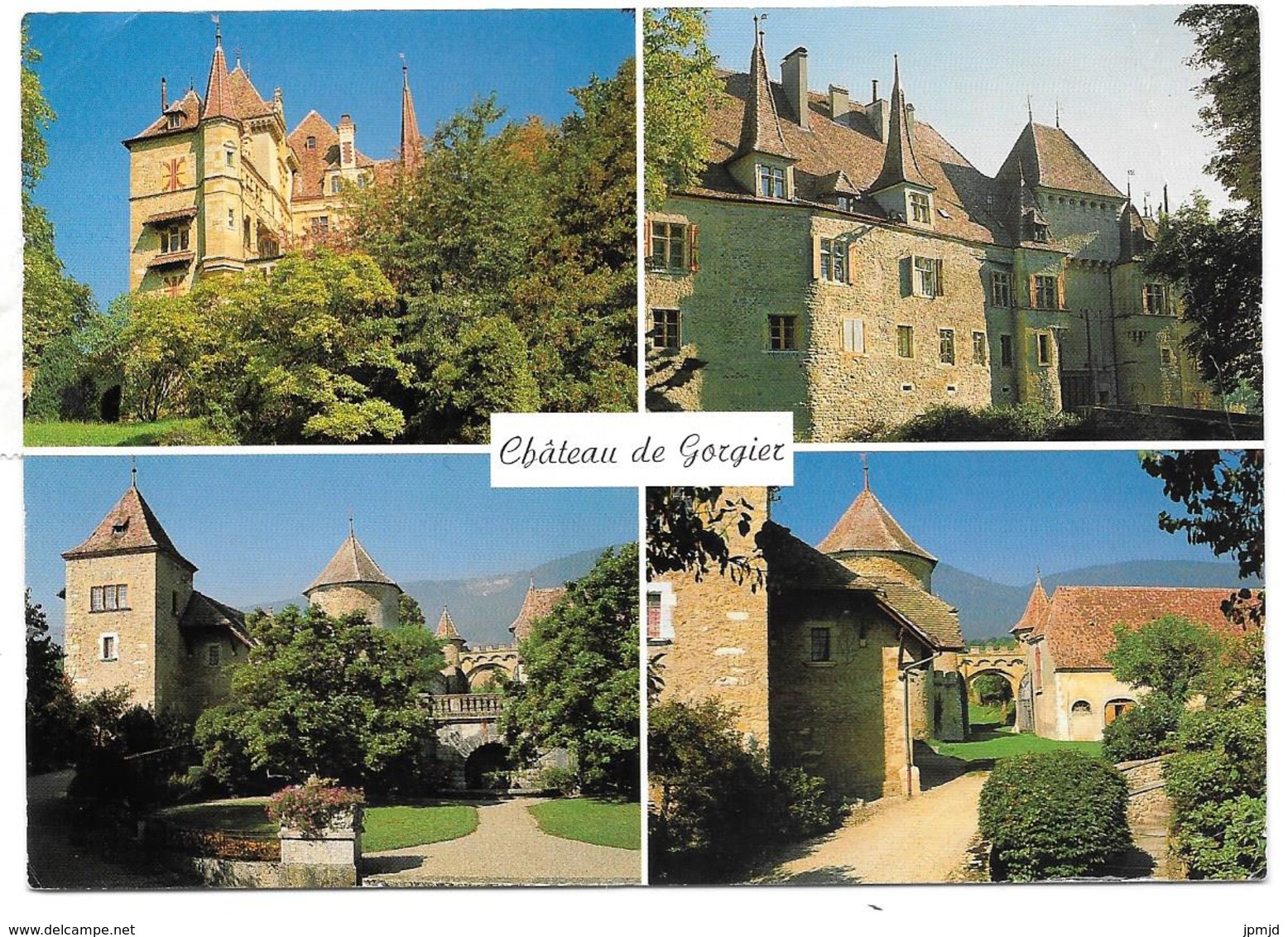 Château De Gorgier - Multivues - Ed. Jeanneret-Danner - 1996 - Gorgier