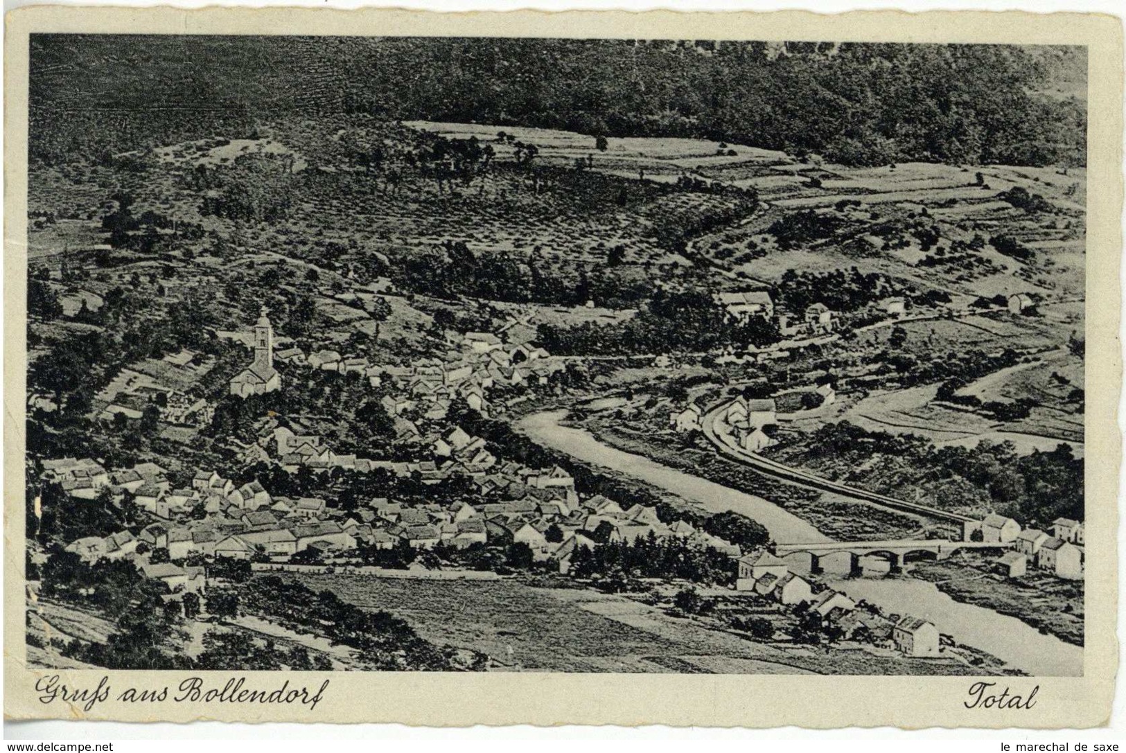 Bollendorf Bitburg-Prüm Ansichtskarte 1930er Jahre - Bitburg