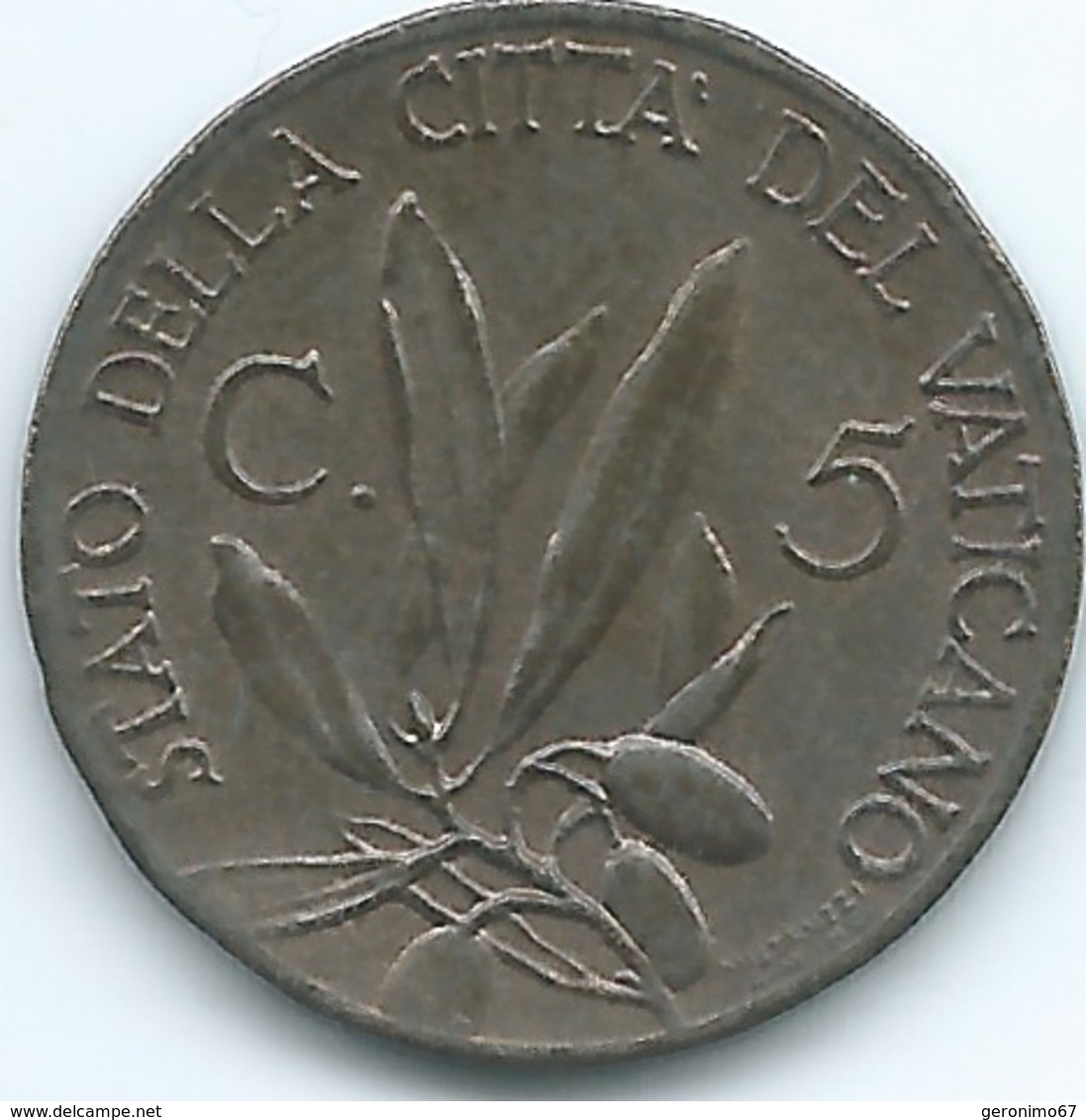 Vatican City - Pius XII - 1940 - 5 Centesimi - KM22 - Only 57,000 Minted - Vaticano