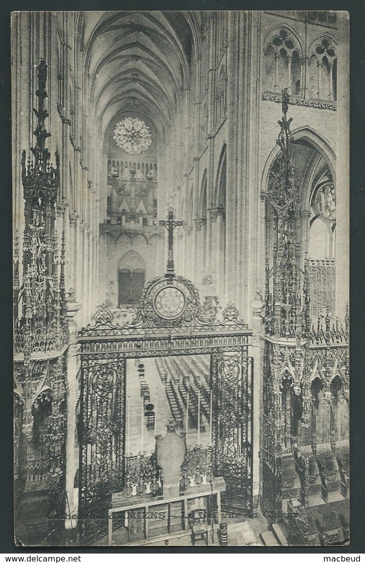 Scathedrale D'Amiens - La Nef Vue Du Choeur   Maca1344 - Amiens