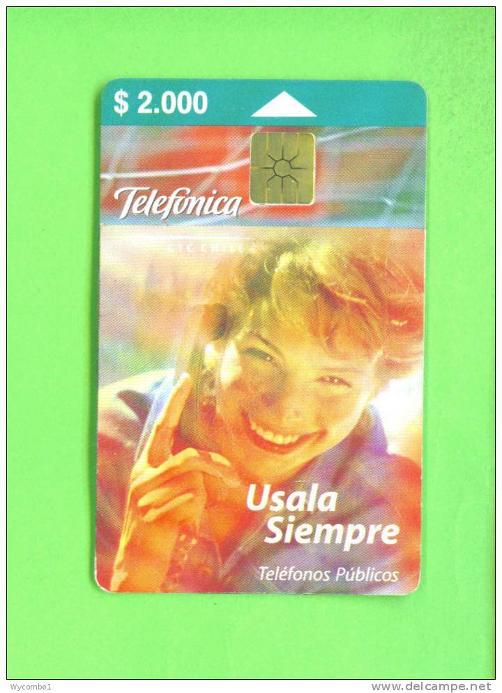 CHILE - Chip Phonecard As Scan - Chili