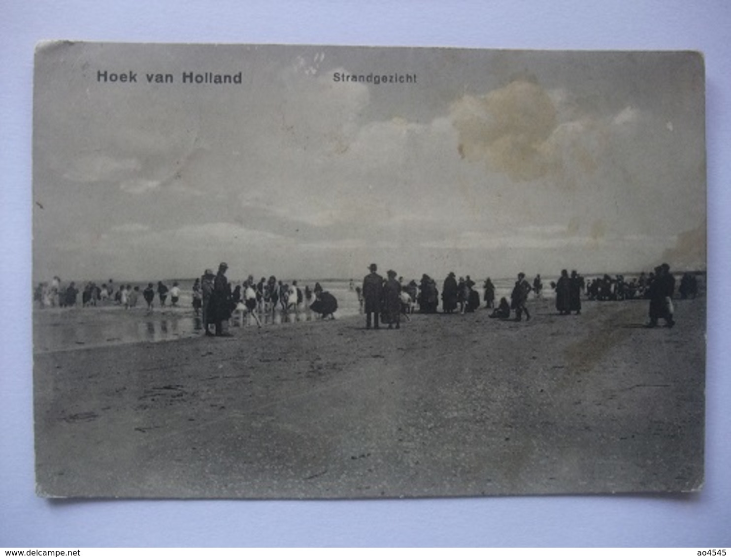 T55 Ansichtkaart Hoek Van Holland - Strandgezicht - 1928 - Hoek Van Holland