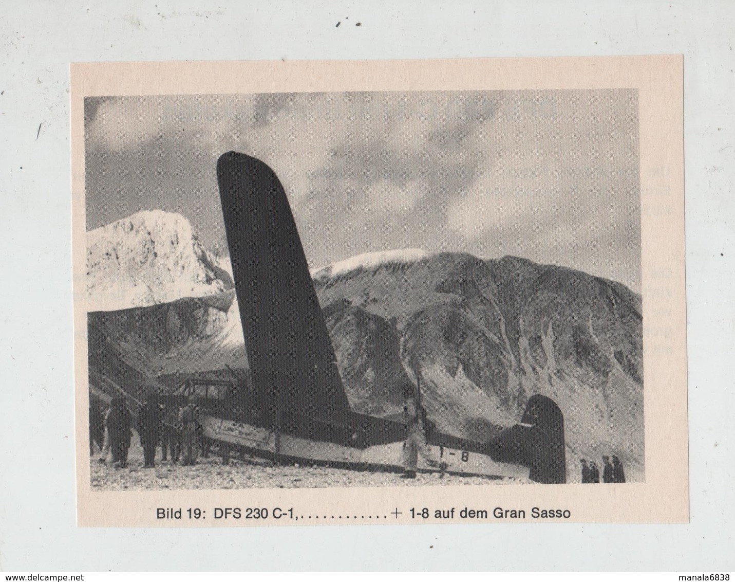 DFS 230 C 1 + 1-8 Zuf Dem Gran Sasso - Aviation