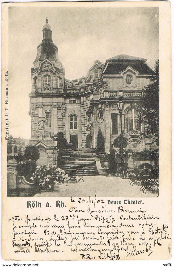 AK Köln, Neues Theater 1902 - Koeln