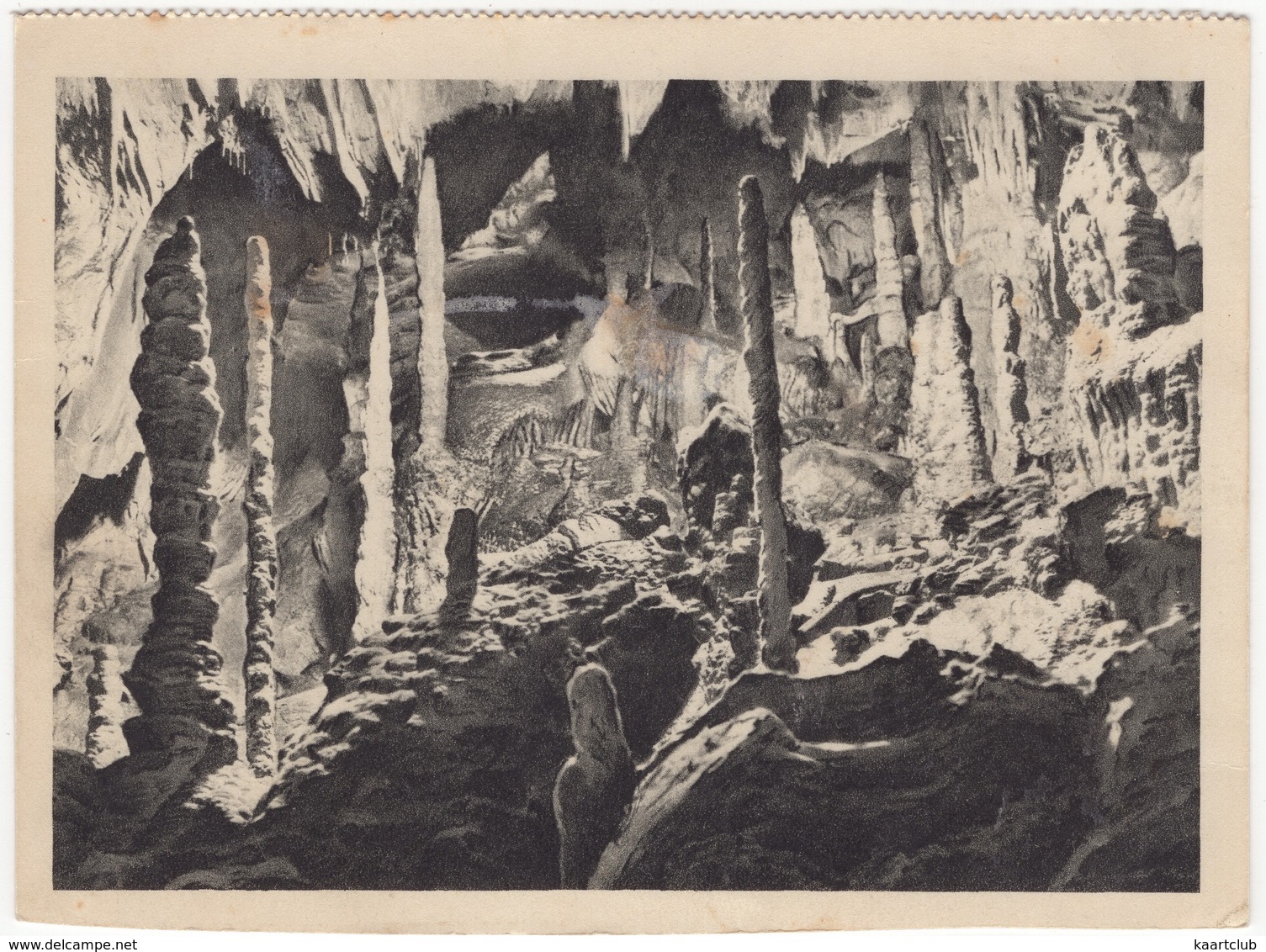 Die Säulenhalle In Der Rübeländer Baumannshöhle - (1953 Harzheimat-Kalender) - Harzgerode