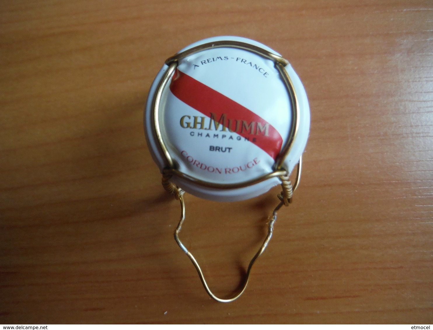 Plaque De Muselet G. H. Mumm Cordon Rouge- Reims - Mumm GH