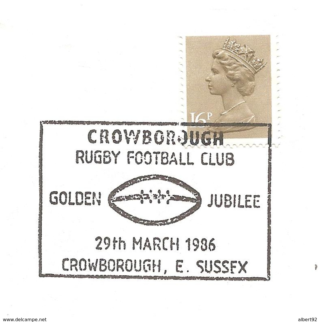 1986 Centenaire Du Rugby Football Club De Crowborough (G.B.) - Summer 1992: Barcelona