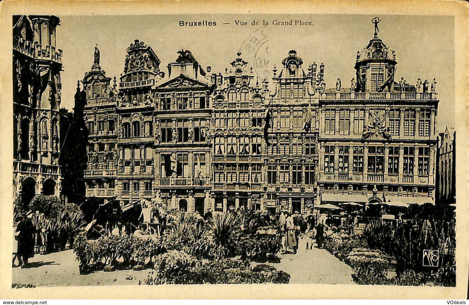 027 435 - CPA - Brussels - Bruxelles - Vue De La Grand'Place - Marktpleinen, Pleinen