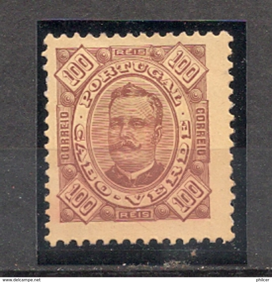 Cabo Verde, 1893/5, # 33 Dent. 11 1/2, MH - Islas De Cabo Verde