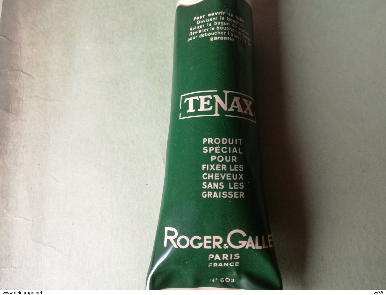 TUBE FIXATEUR COIFFURE TENAX ROGER & GALLET - Kosmetika