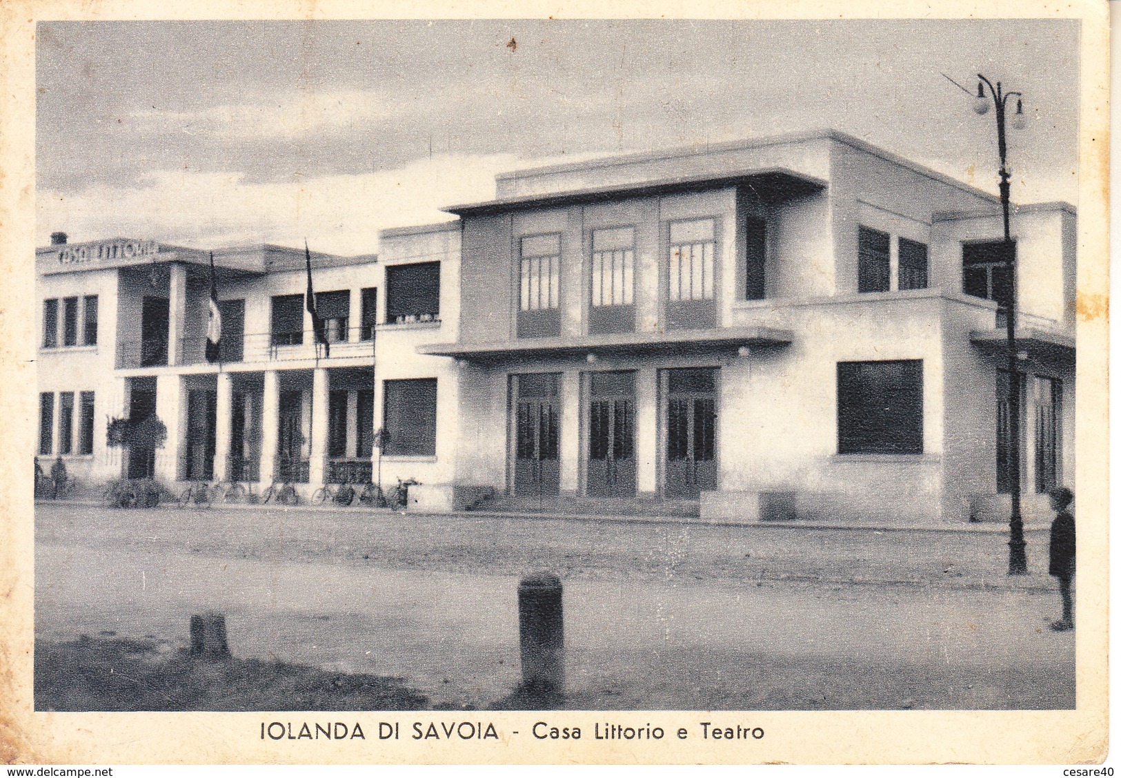 ITALIA - IOLANDA DI SAVOIA (ferrara) - Leggi Testo, Animata, Viag.1940 For. Grande - 2020-B-74 - Autres & Non Classés