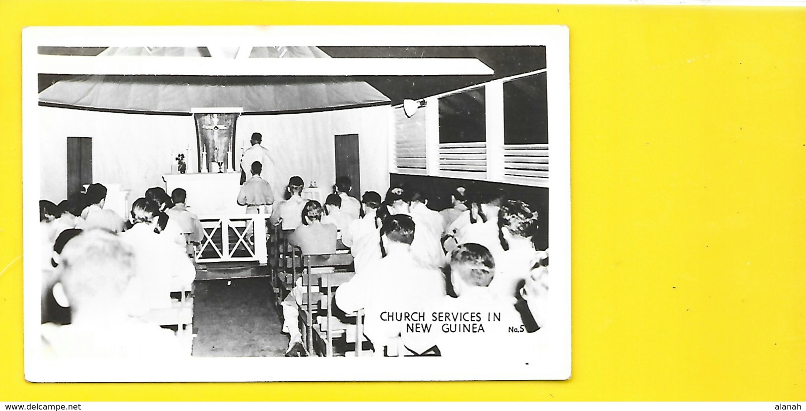 Church Services (Grogan Danville) NEW GUINEA Nouvelle Guinée - Papouasie-Nouvelle-Guinée