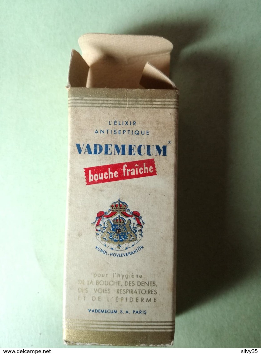 FLACON VADEMECUM ELIXIR NOTICE PUBLICITE ANNEES 60 - Beauty Products