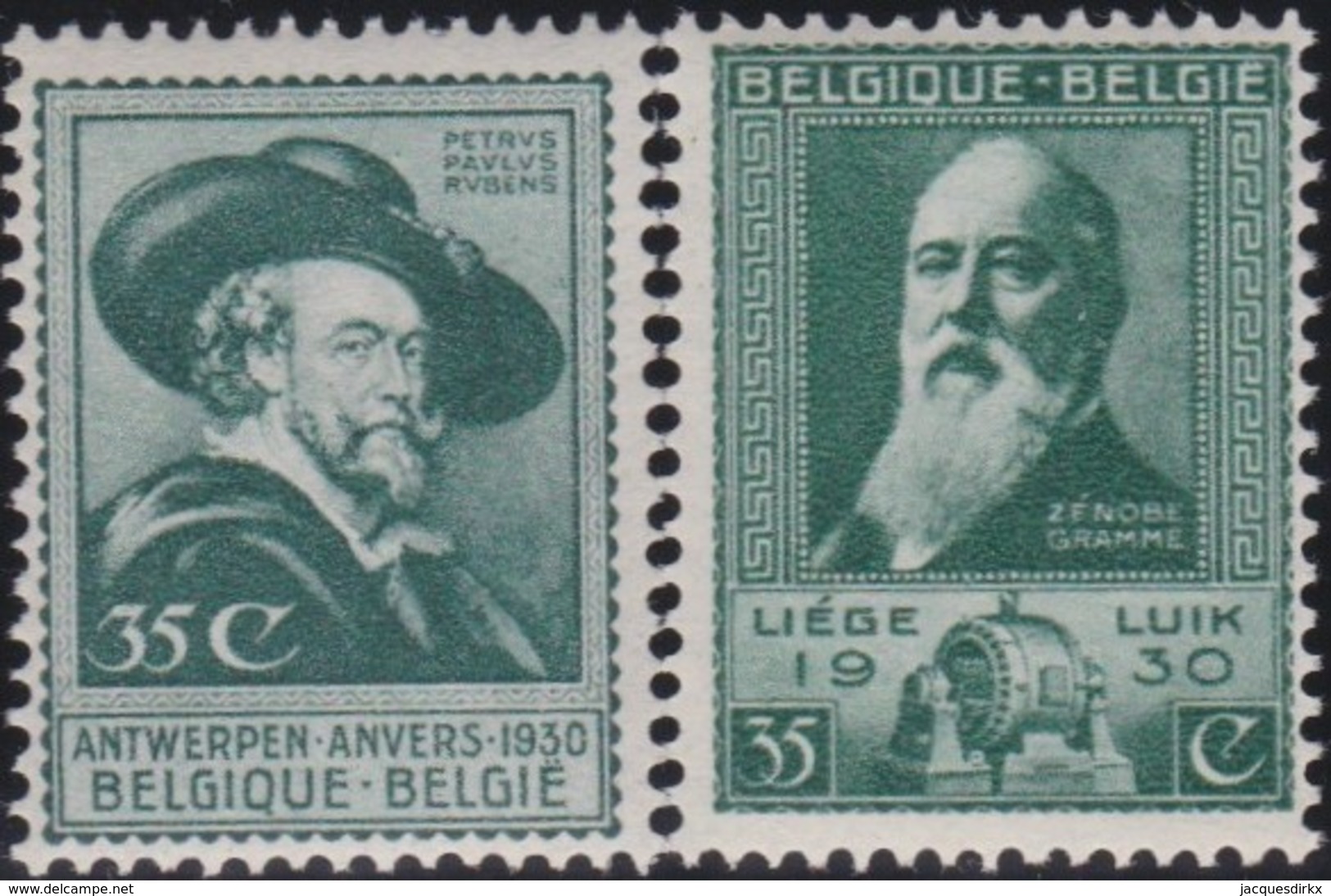 Belgie     .    OBP   .    299/300    .     **      .    Postfris   .   /   .   Neuf SANS Charniere - Ongebruikt