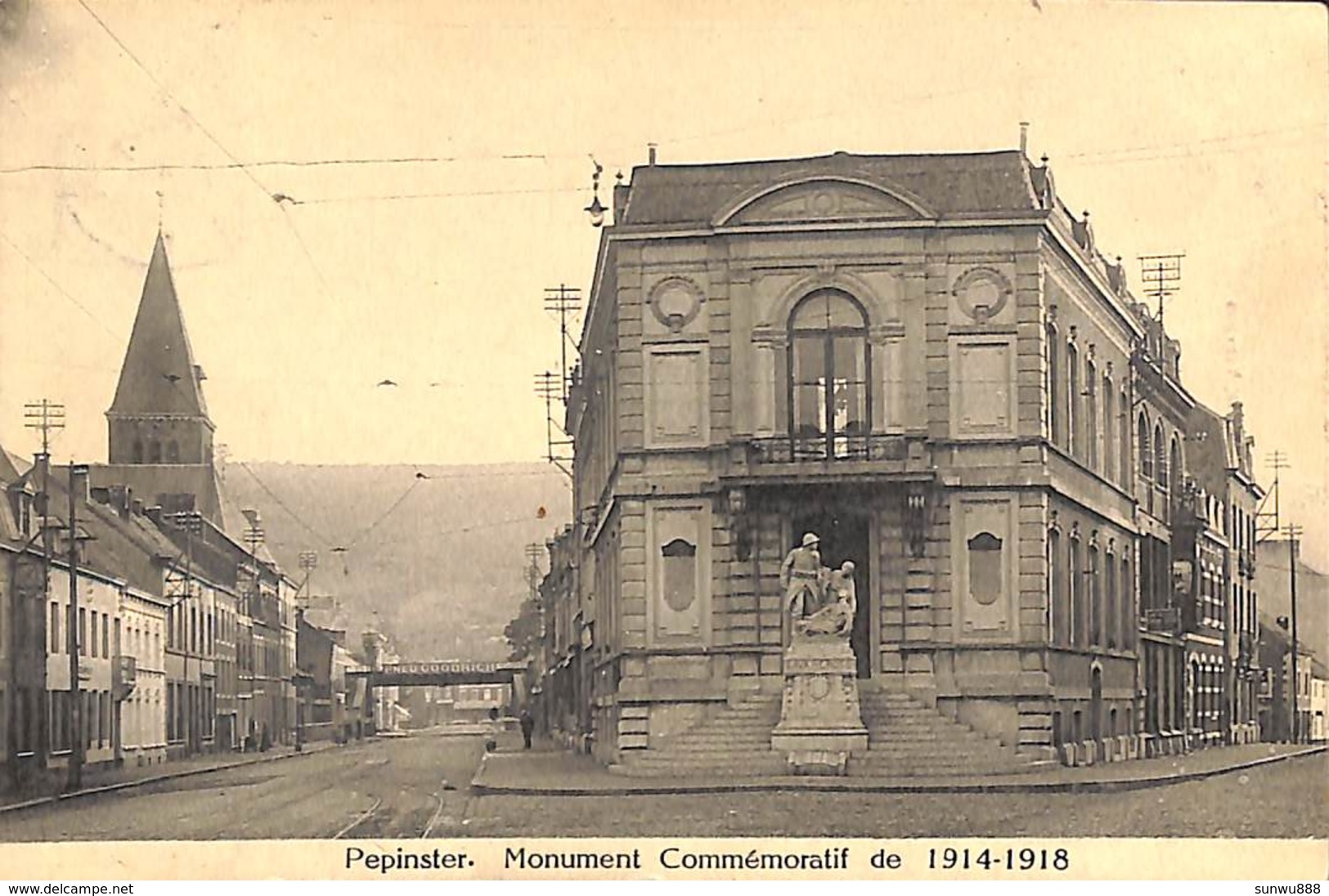 Pepinster - Monument Commémoratif De 1914-1918 (prix Fixe) - Pepinster