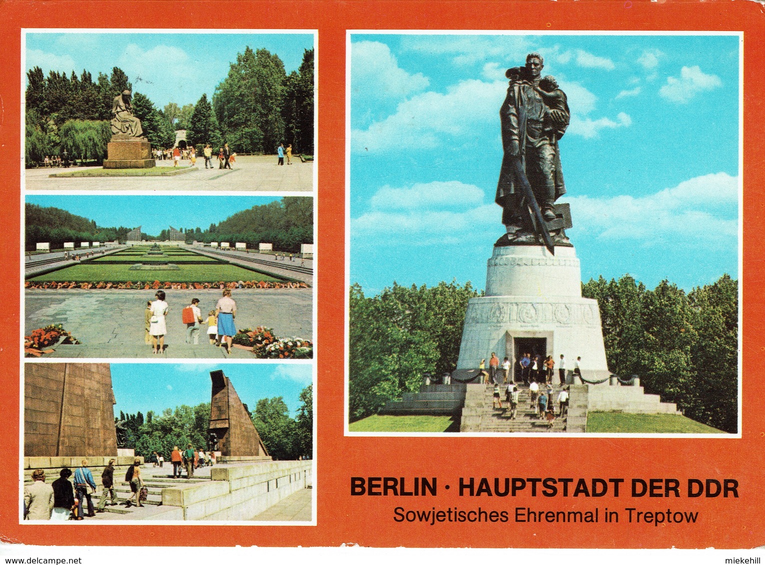 BERLIN-DDR-SOWJETISCHES EHRENMAL IN TREPTOW - Treptow