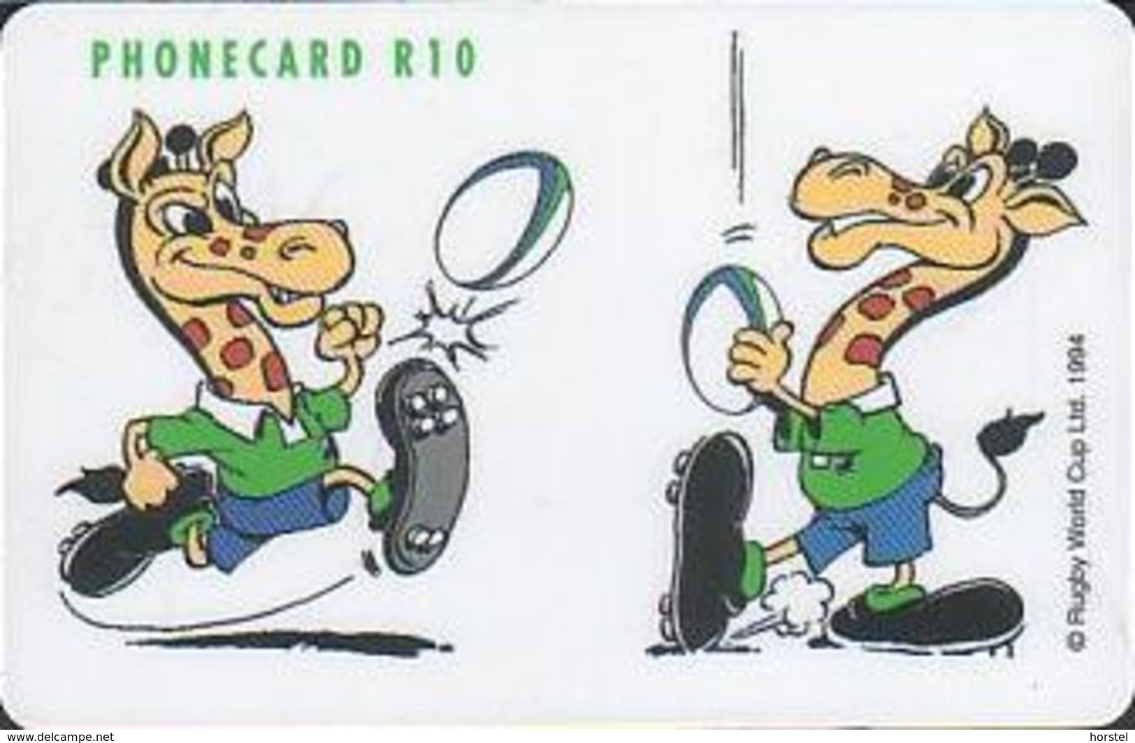 South Africa 026 Comic : Mascot Rugby World Cup 1995 - Zuid-Afrika