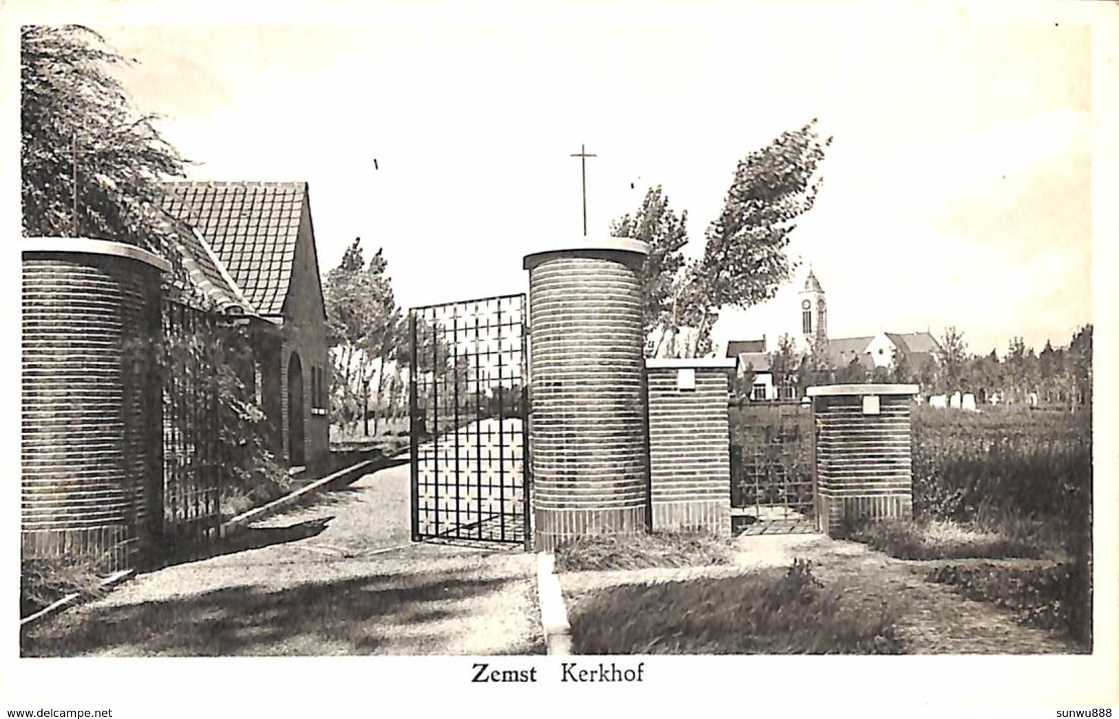 Zemst - Kerkhof (Uitg. G. Binst 1950) (vaste Prijs) - Zemst