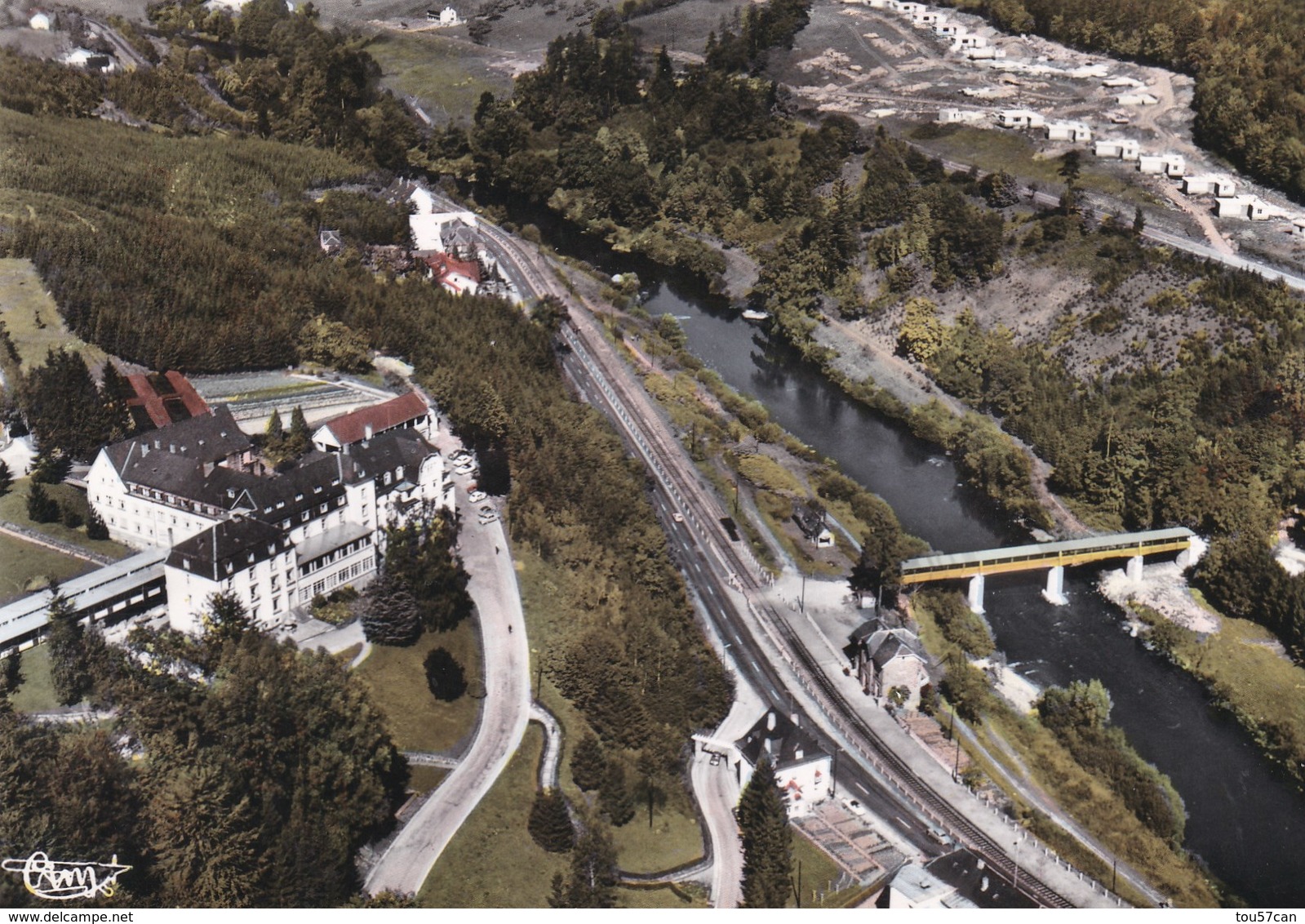 WEILERBACH - PRES  ECHTERNACH - LUXEMBOURG - CPSM DENTELÉE. - Echternach