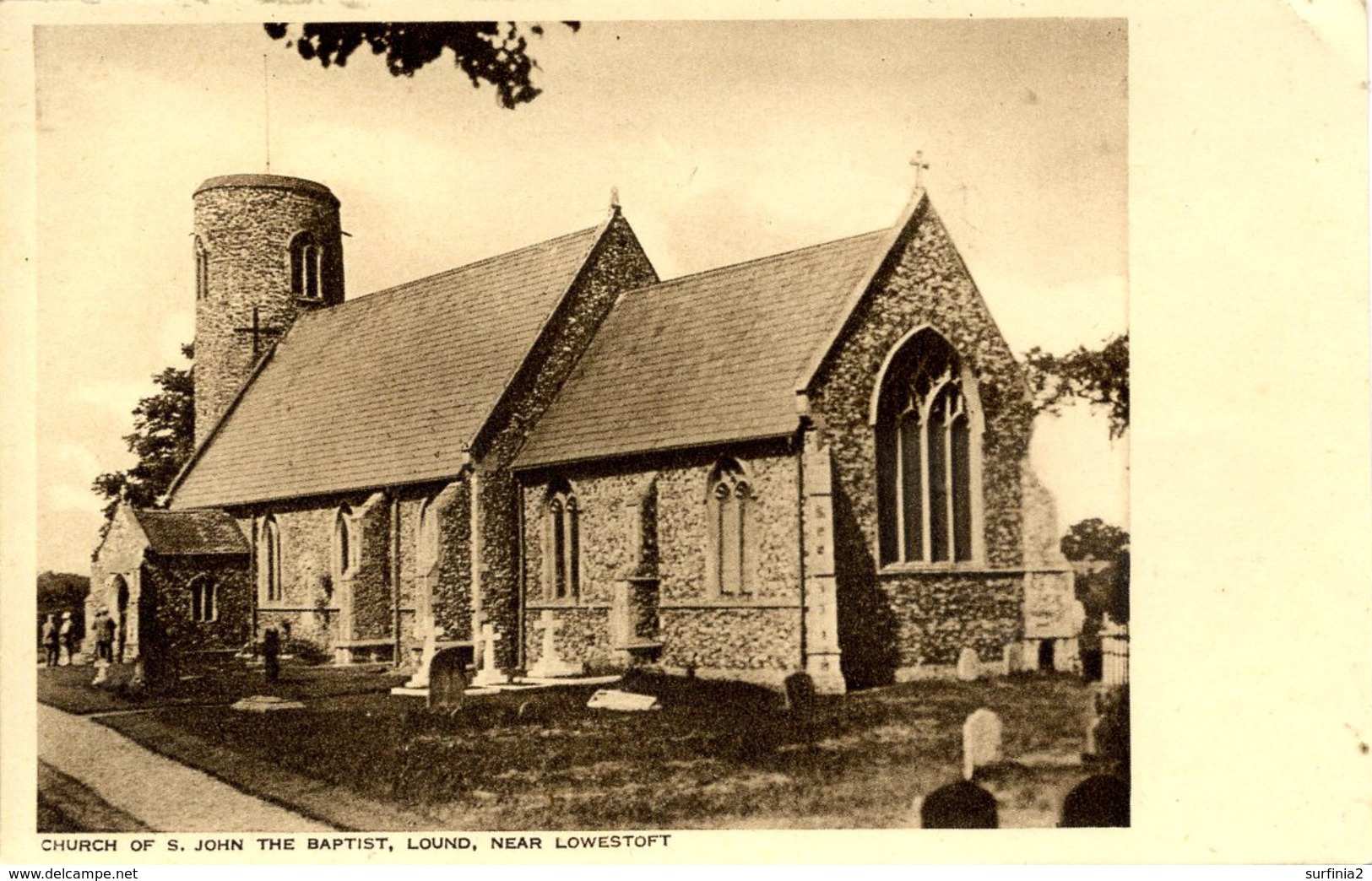 SUFFOLK - LOWESTOFT - LOUND - CHURCH OF St JOHN THE BAPTIST Suf37b - Lowestoft