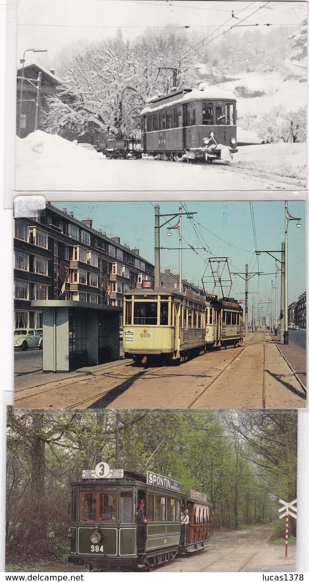 MAGNIFIQUE COLLECTION DE 72 CARTES DE TRAMWAYS / TOUTES SCANNEES / A VOIR /PETIT PRIX DE DEPART - Strassenbahnen