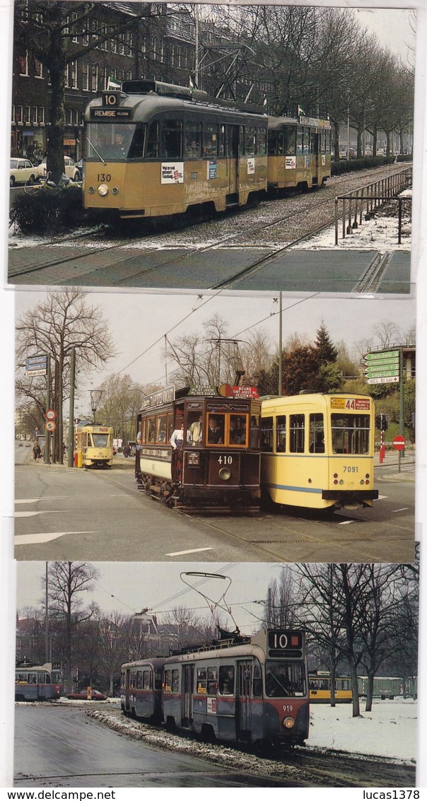 MAGNIFIQUE COLLECTION DE 72 CARTES DE TRAMWAYS / TOUTES SCANNEES / A VOIR /PETIT PRIX DE DEPART - Tram