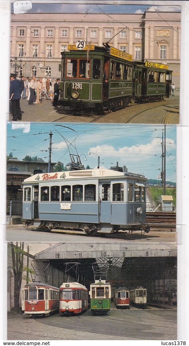 MAGNIFIQUE COLLECTION DE 72 CARTES DE TRAMWAYS / TOUTES SCANNEES / A VOIR /PETIT PRIX DE DEPART - Strassenbahnen