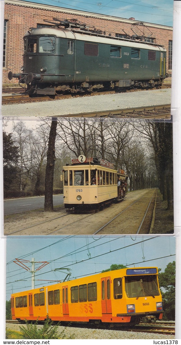 MAGNIFIQUE COLLECTION DE 72 CARTES DE TRAMWAYS / TOUTES SCANNEES / A VOIR /PETIT PRIX DE DEPART