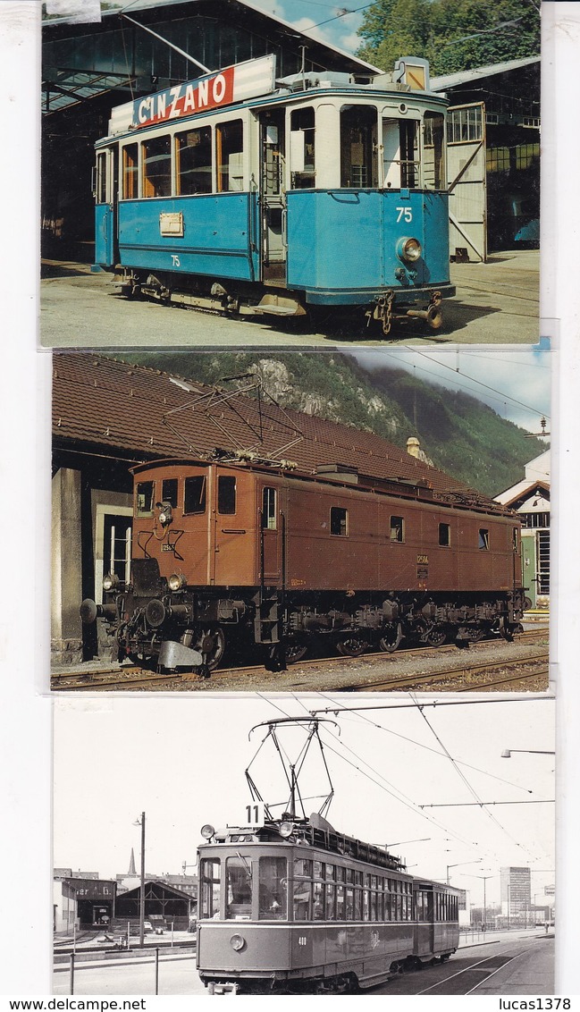 MAGNIFIQUE COLLECTION DE 72 CARTES DE TRAMWAYS / TOUTES SCANNEES / A VOIR /PETIT PRIX DE DEPART