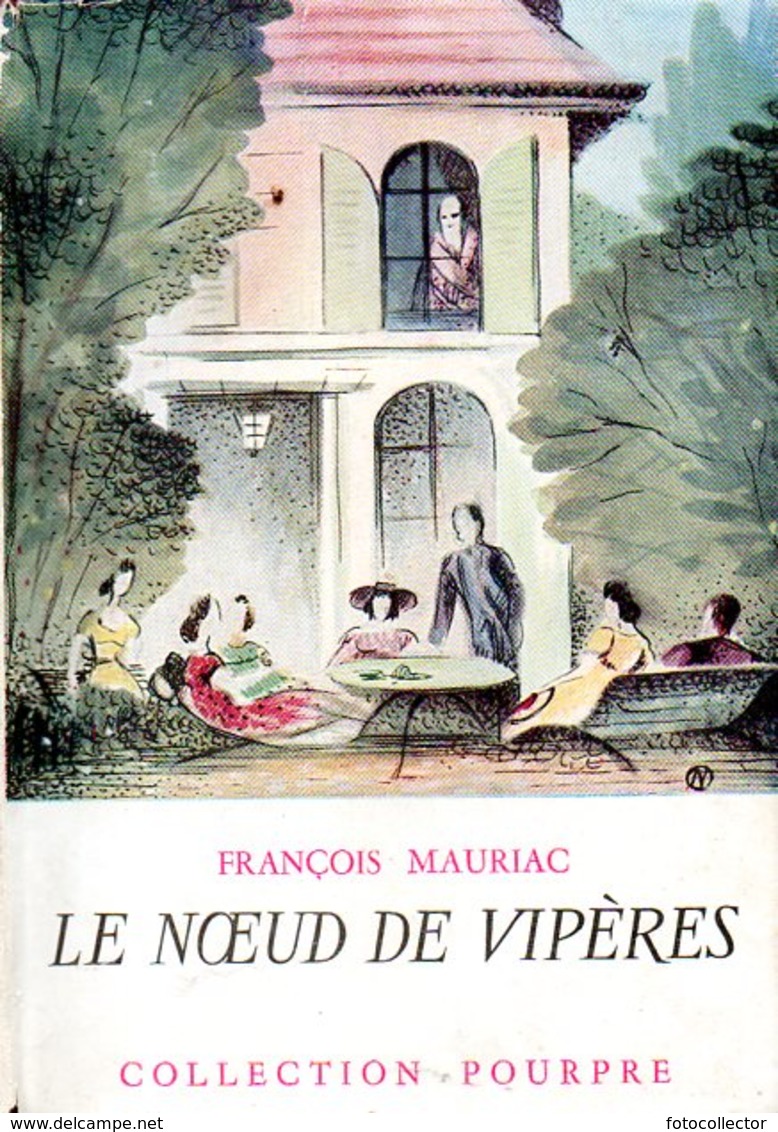 Jeunesse : Le Noeud De Vipères Par François Mauriac (Nobel Littérature 1952) - Collection Pourpre