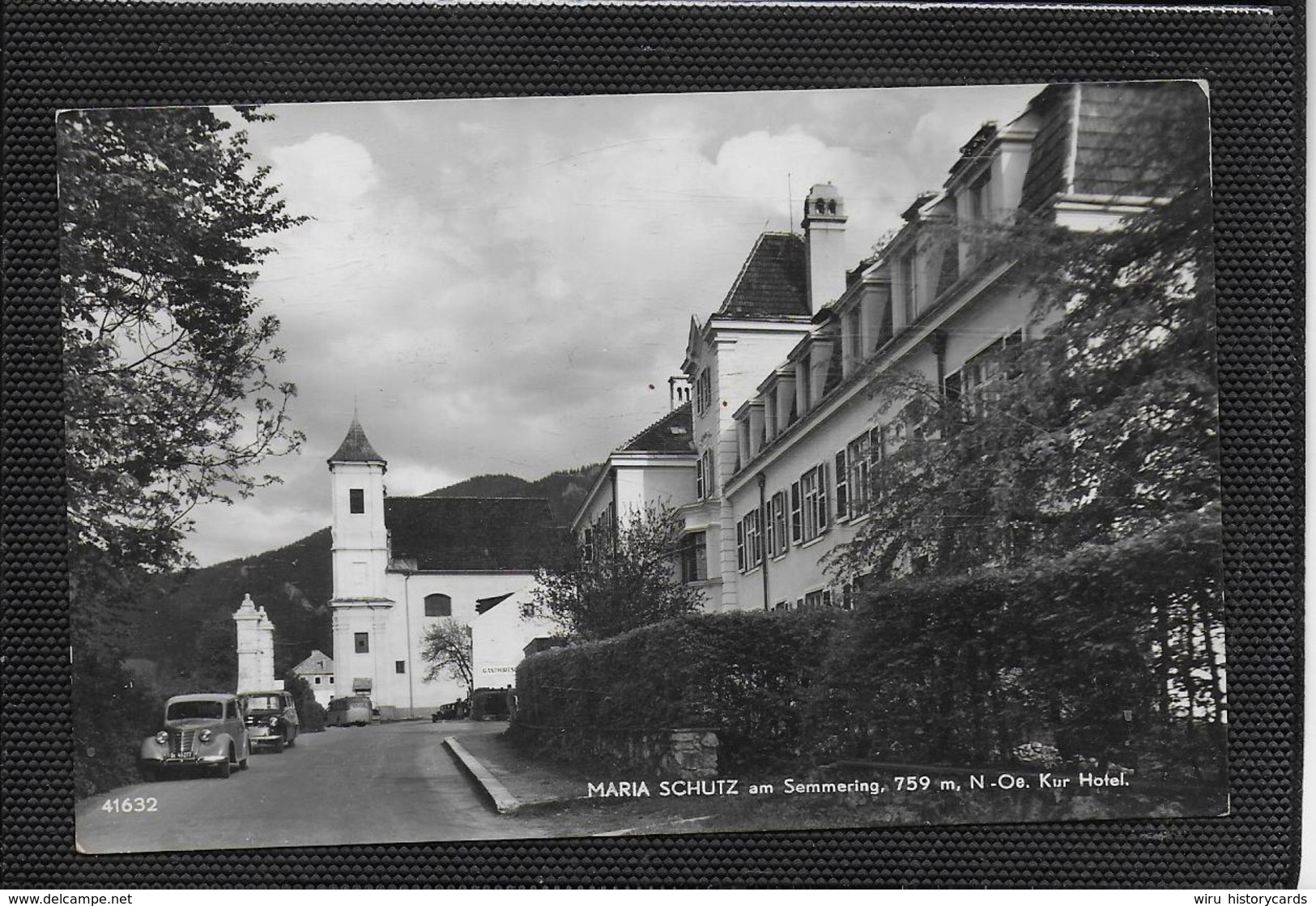 AK 0483  Maria Schutz Am Semmering - Kur-Hotel ( Oldtimer ) / Verlag Ledermann Um 1955 - Semmering