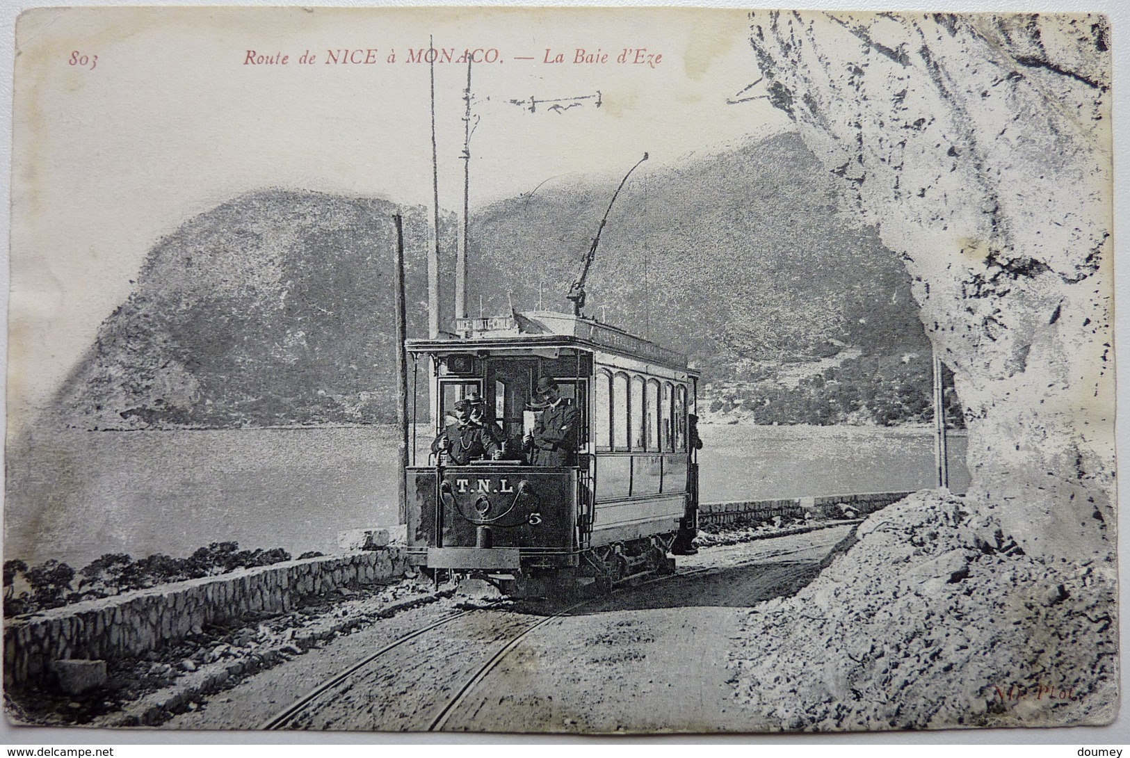 LA BAIE D'EZE - ROUTE DE NICE Á MONACO - Autres & Non Classés