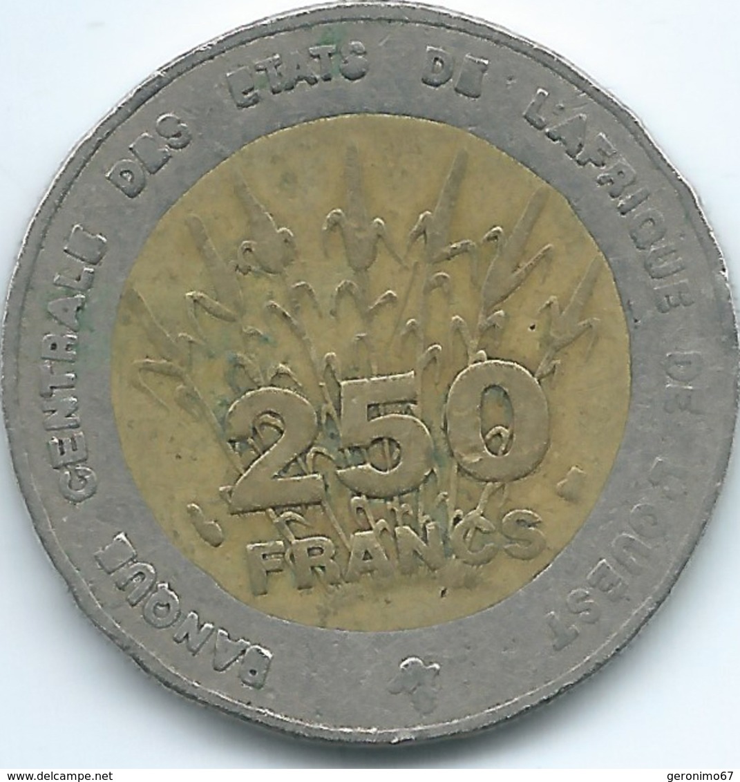 West AfrIcan States - 1996 - 250 Francs - KM13 - Other - Africa