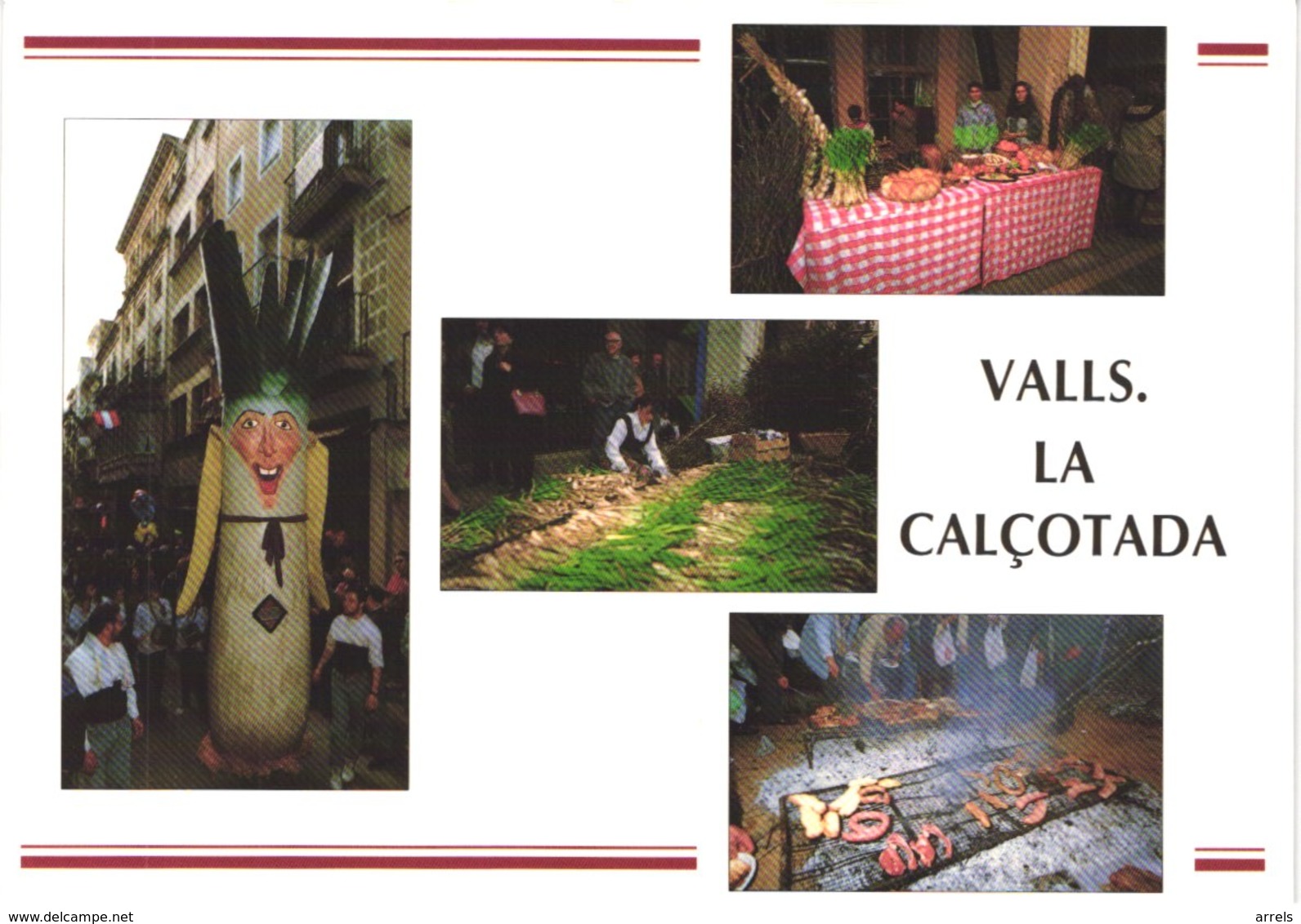 ES VALLS - La Calçotada - Animée - Belle - Carnevale