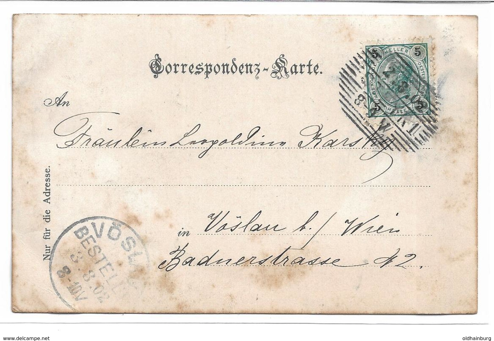 1703z: AK 4591 Molln, Bezirk Kirchdorf An Der Krems, Gelaufen 1902 - Traun