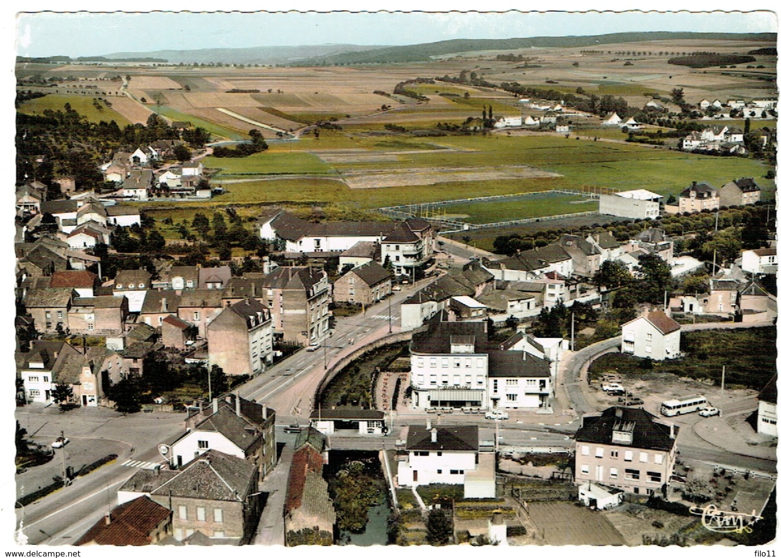 Mondorf -les Bains Cc 7499 A Postes Frontières Franco-Luxemb.Combier - Autres & Non Classés