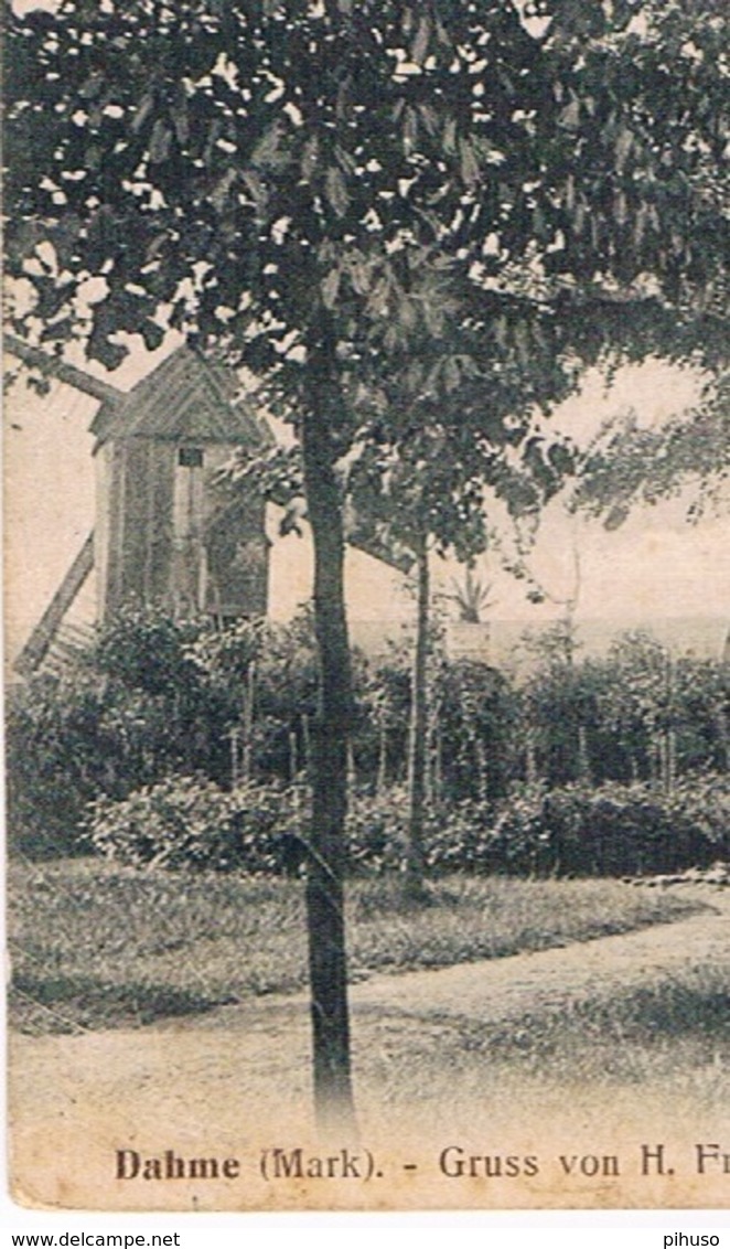 D-11038   DAHME / MARK : Spielplatz ( Mit Mühle, Windmill ) - Dahme