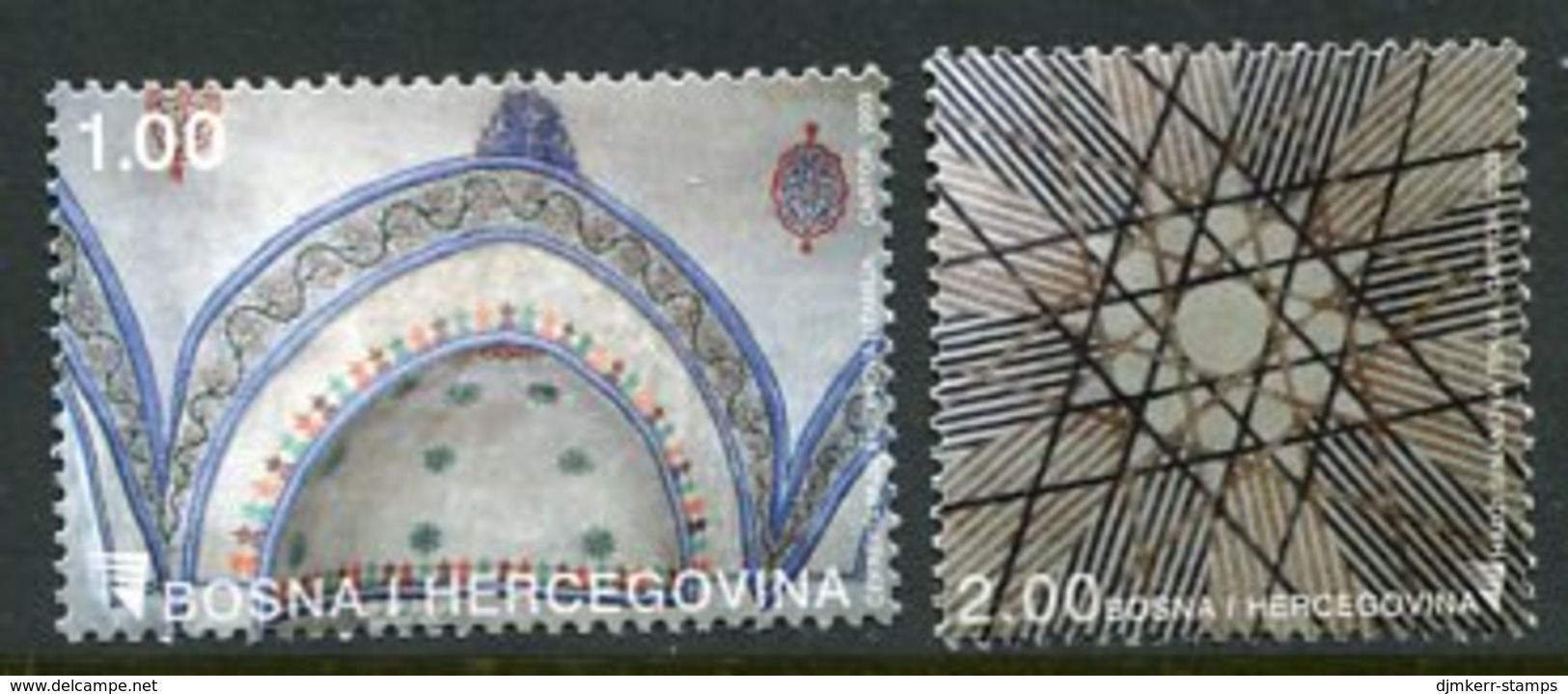 BOSNIA & HERCEGOVINA (Sarajevo) 2003 Religious Buildings  MNH / **.  Michel 309-10 - Bosnia And Herzegovina